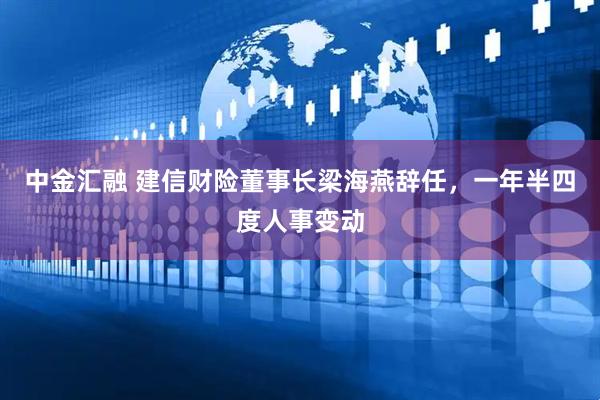 中金汇融 建信财险董事长梁海燕辞任，一年半四度人事变动